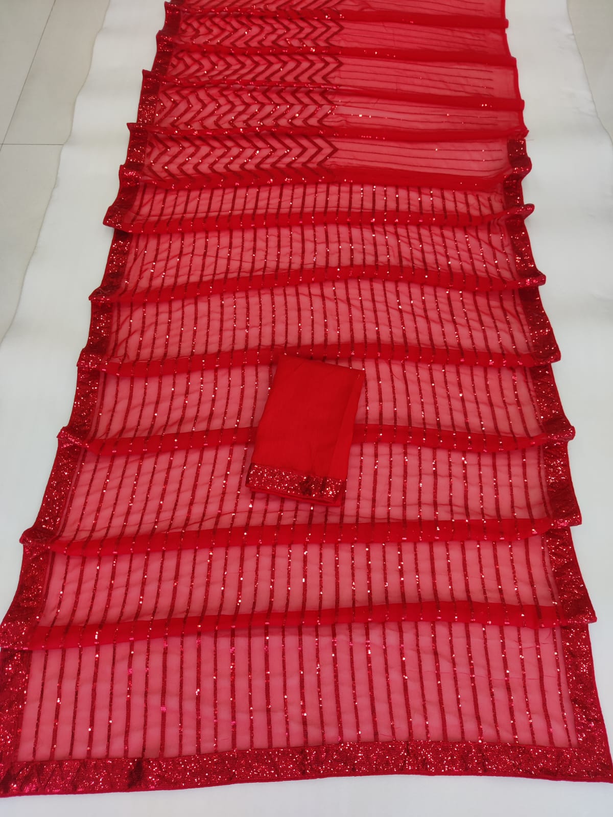 Beautiful Sequins Sarees