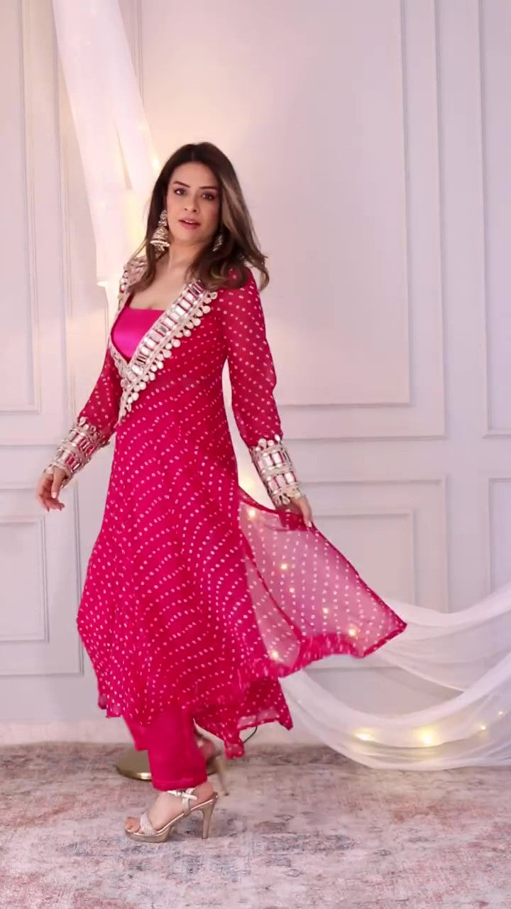 Stylish Indo-Western 3-Piece Set for Women