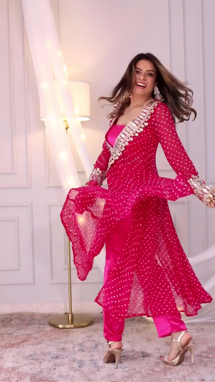 Stylish Indo-Western 3-Piece Set for Women