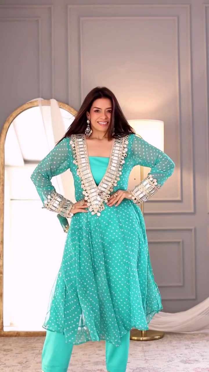 Stylish Indo-Western 3-Piece Set for Women