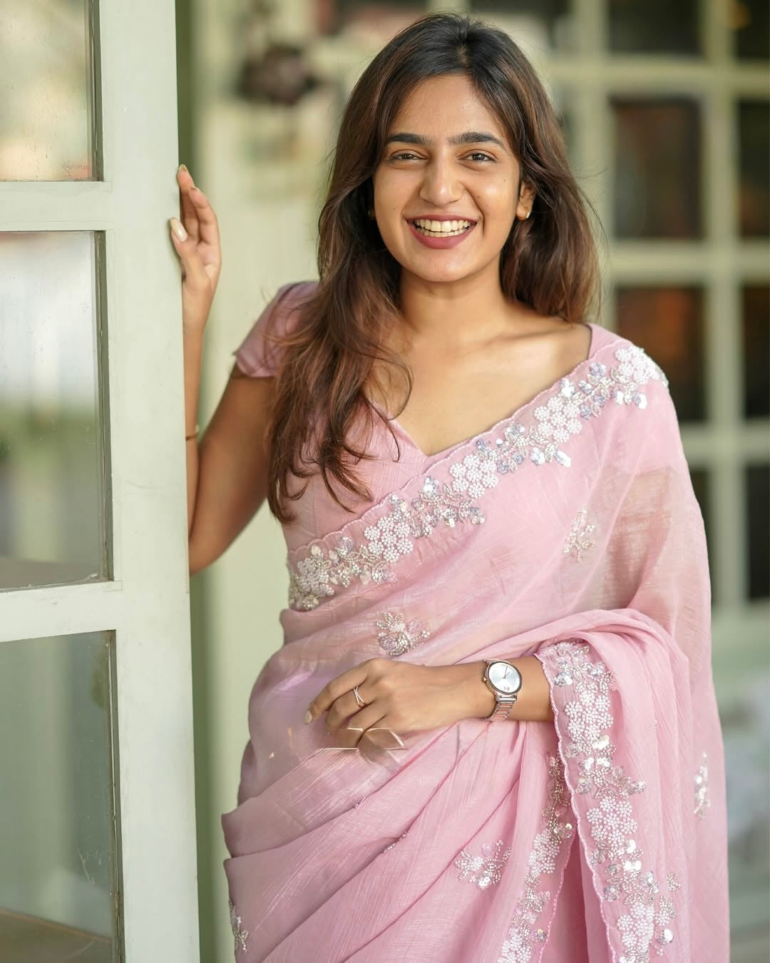 Showroom Style Designer Saree – Pixel Crush