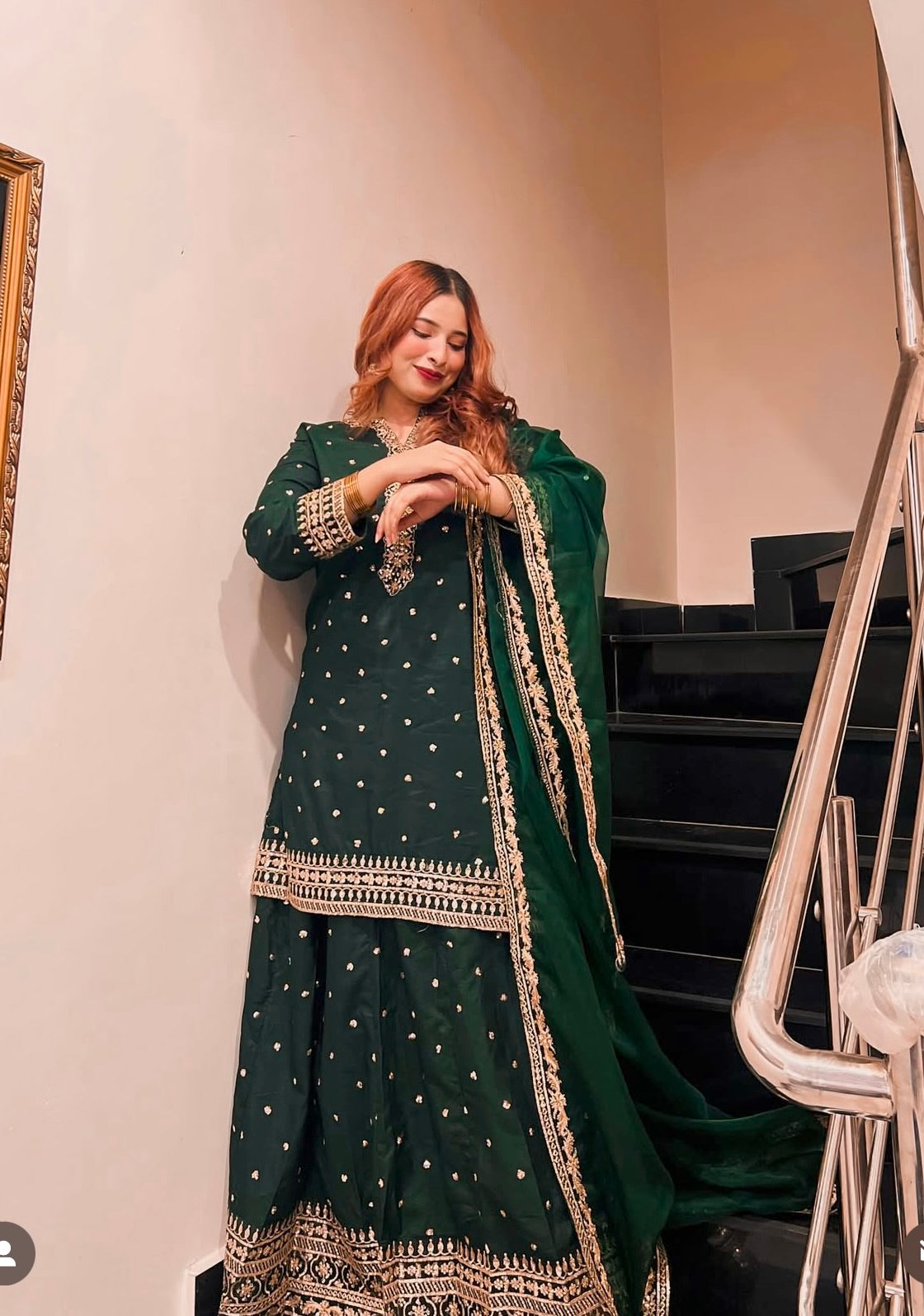 Pure Cinon Silk Elegance – Fully Stitched Lehenga Set