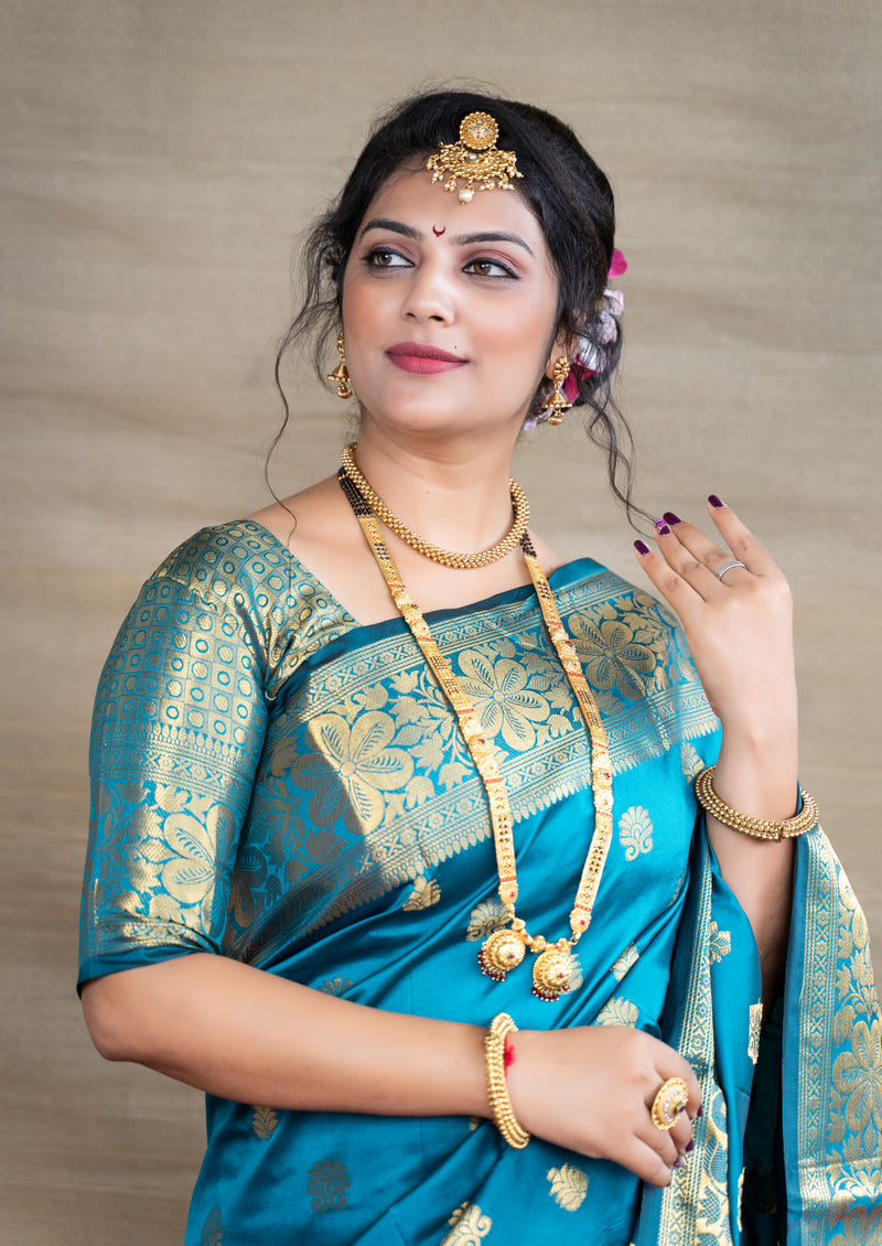 FIROZY Banarasi Silk Saree