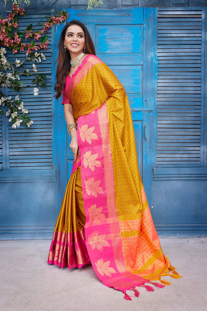 EXCLUSIVE JACQUARD WEAVING WORK - AURA SILK