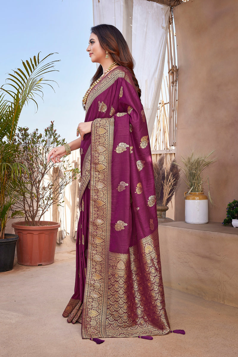 Luxurious Pure Pethani Silk Saree with Exclusive Jacquard Weaving