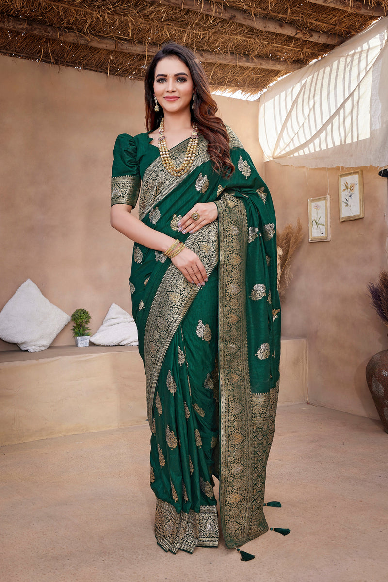 Luxurious Pure Pethani Silk Saree with Exclusive Jacquard Weaving