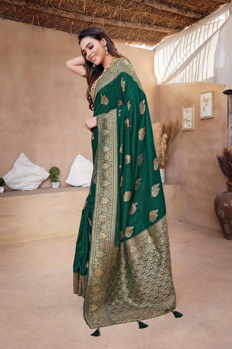 Luxurious Pure Pethani Silk Saree with Exclusive Jacquard Weaving