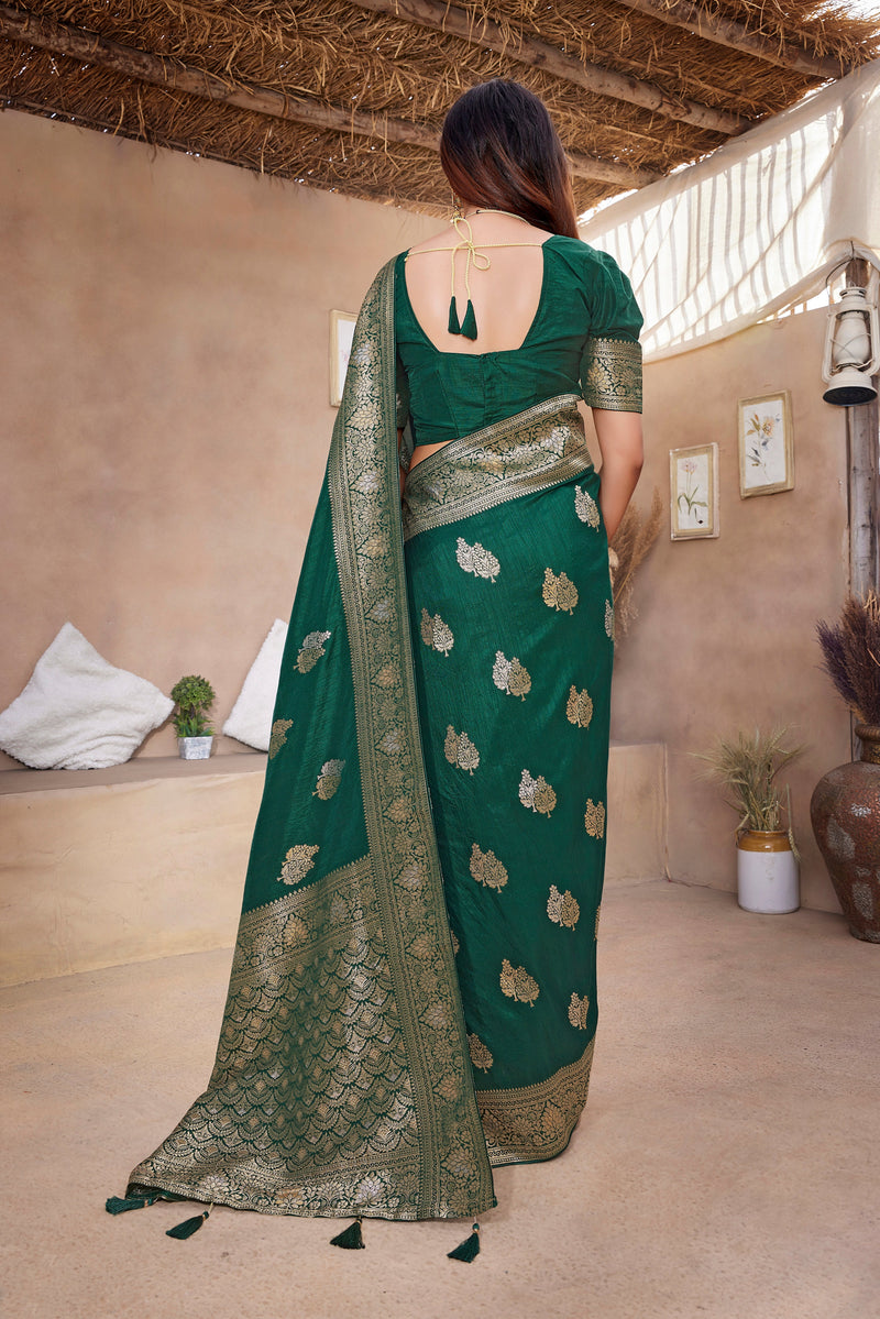 Luxurious Pure Pethani Silk Saree with Exclusive Jacquard Weaving