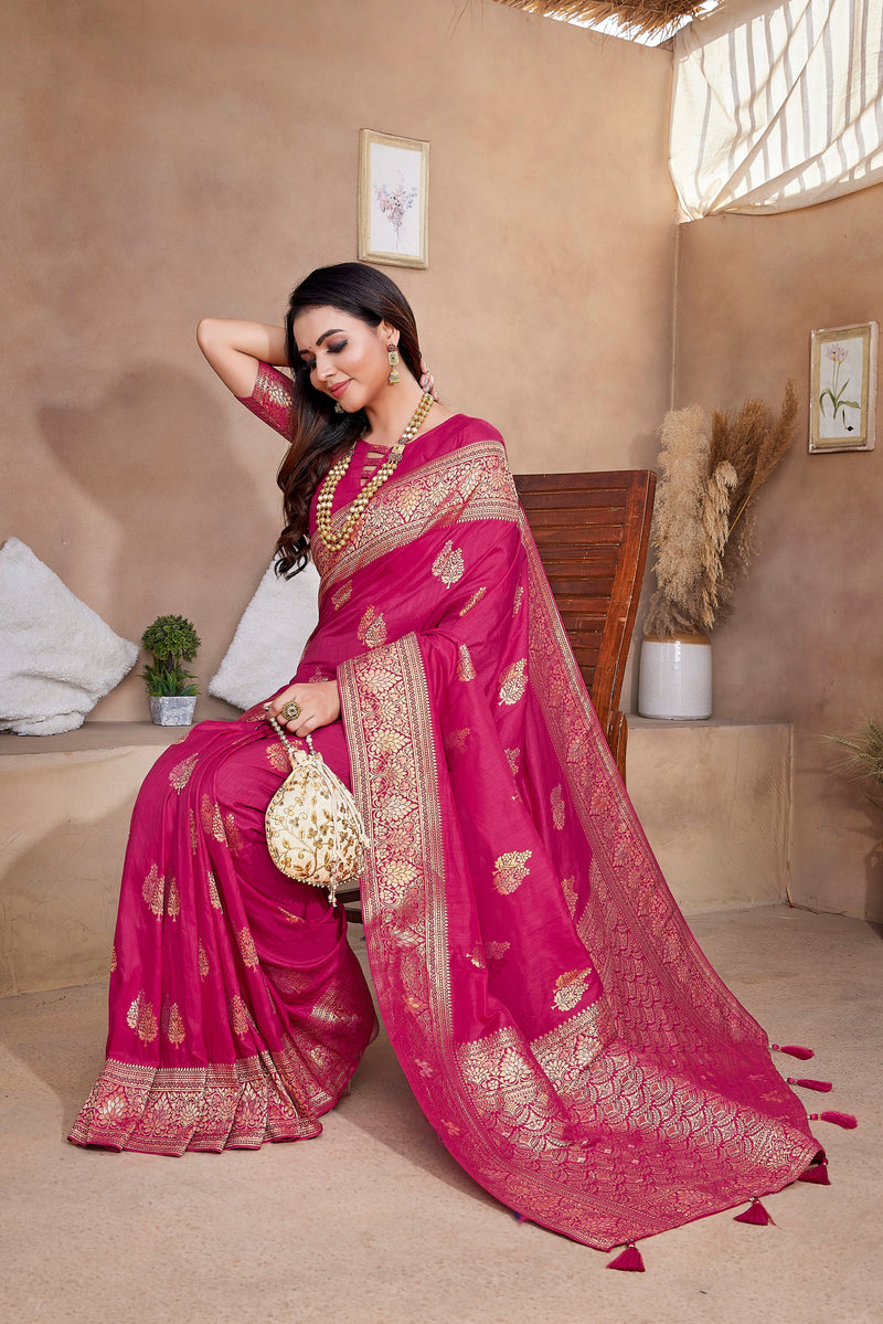 Luxurious Pure Pethani Silk Saree with Exclusive Jacquard Weaving