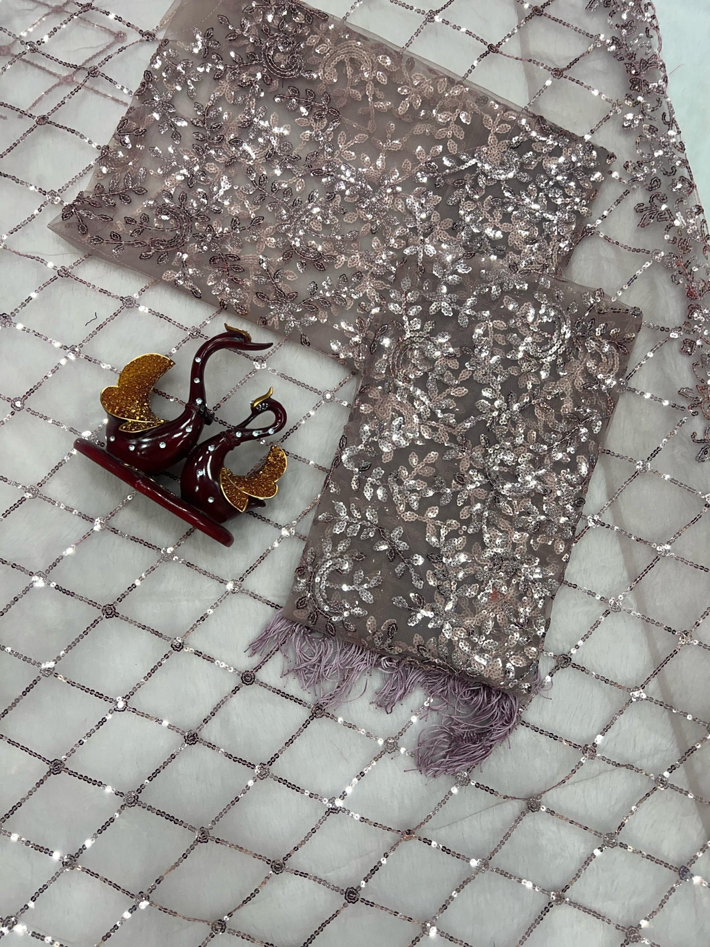 Bollywood designer sequins saree