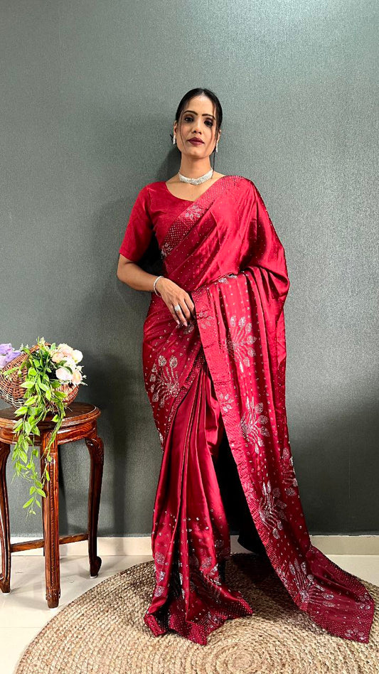 Designer Party wear 1-Minute Saree