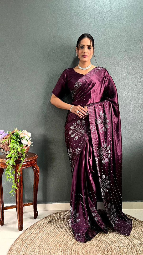 Designer Party wear 1-Minute Saree