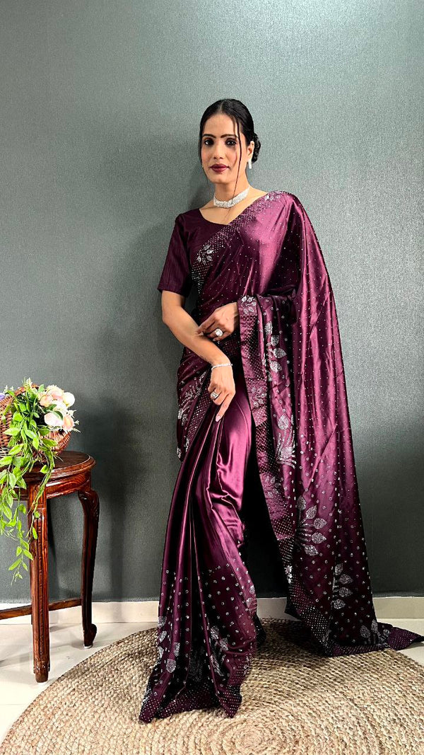 Designer Party wear 1-Minute Saree