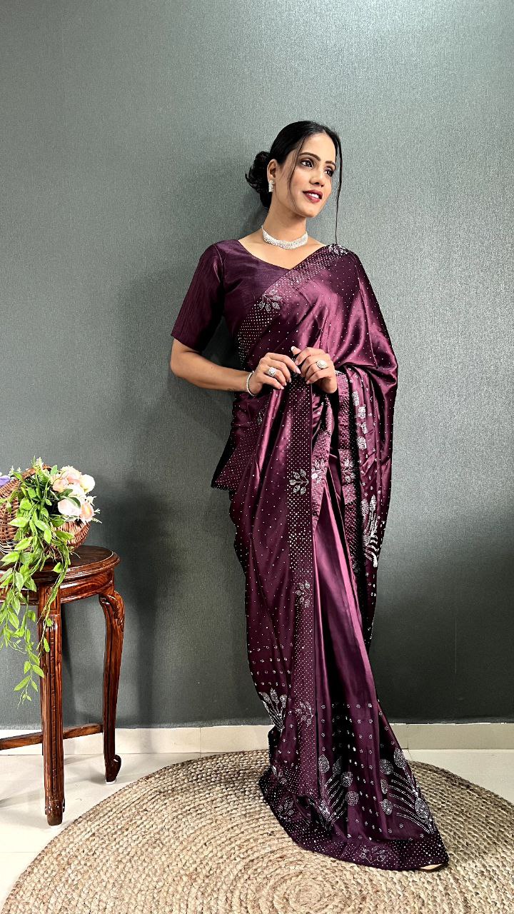 Designer Party wear 1-Minute Saree