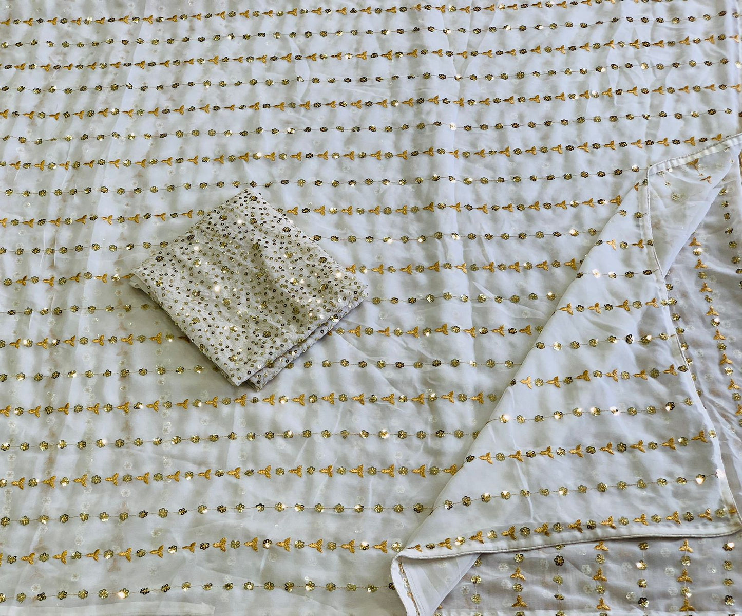 Beautiful Sequins Sarees