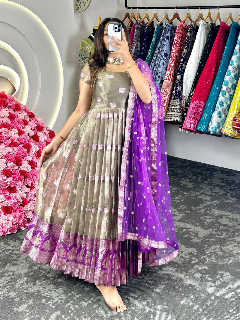 Traditional Anarkali Suit