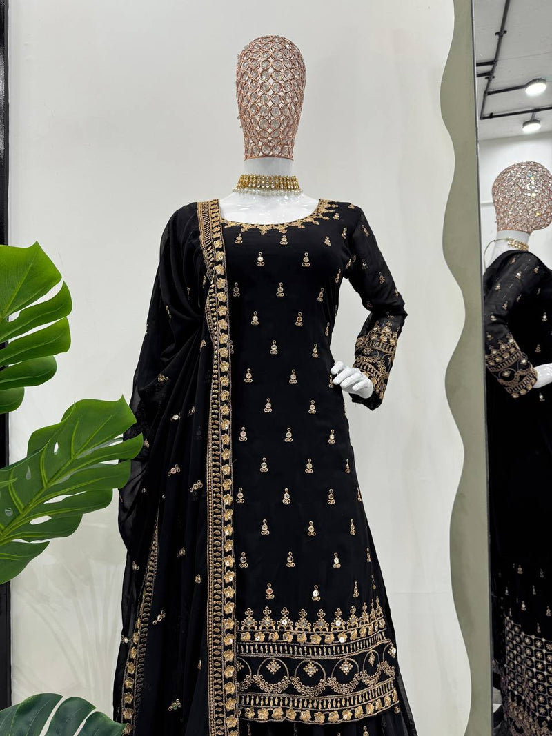 Plazo Set with Dupatta