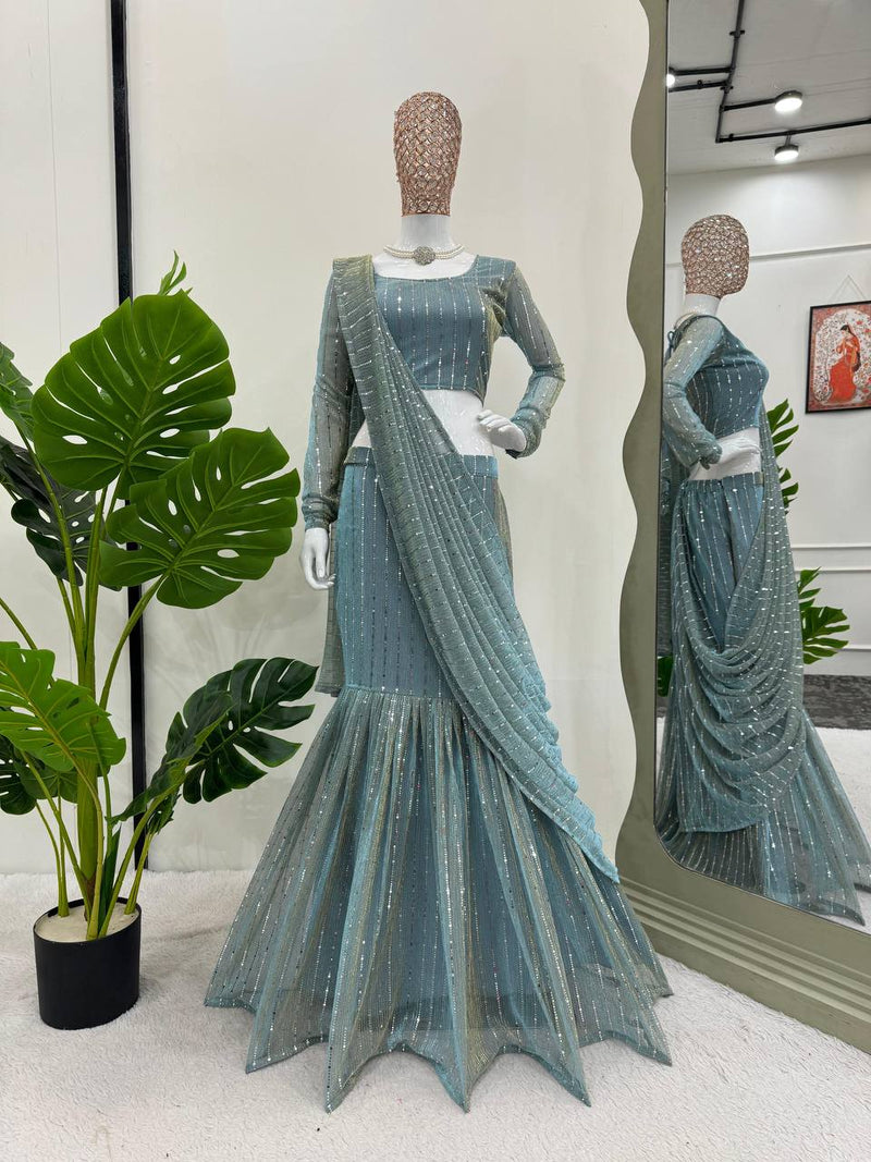 Ready-to-Wear Lehenga Saree