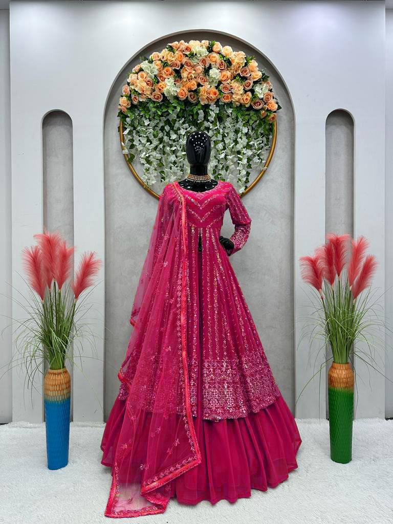 Stunning Top Lehenga with Dupatta – Elegant Party Wear