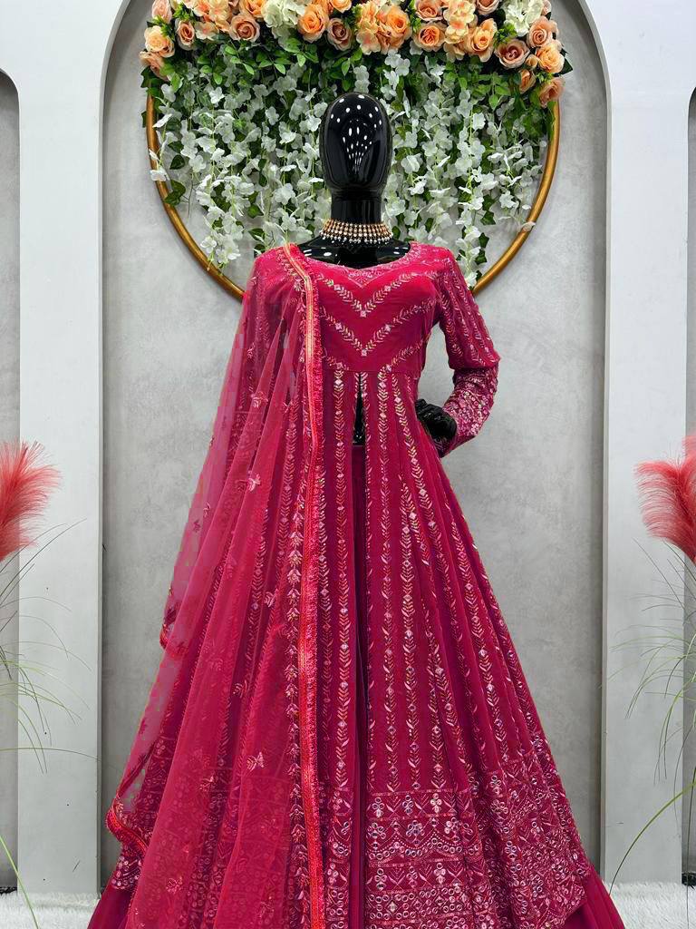 Stunning Top Lehenga with Dupatta – Elegant Party Wear