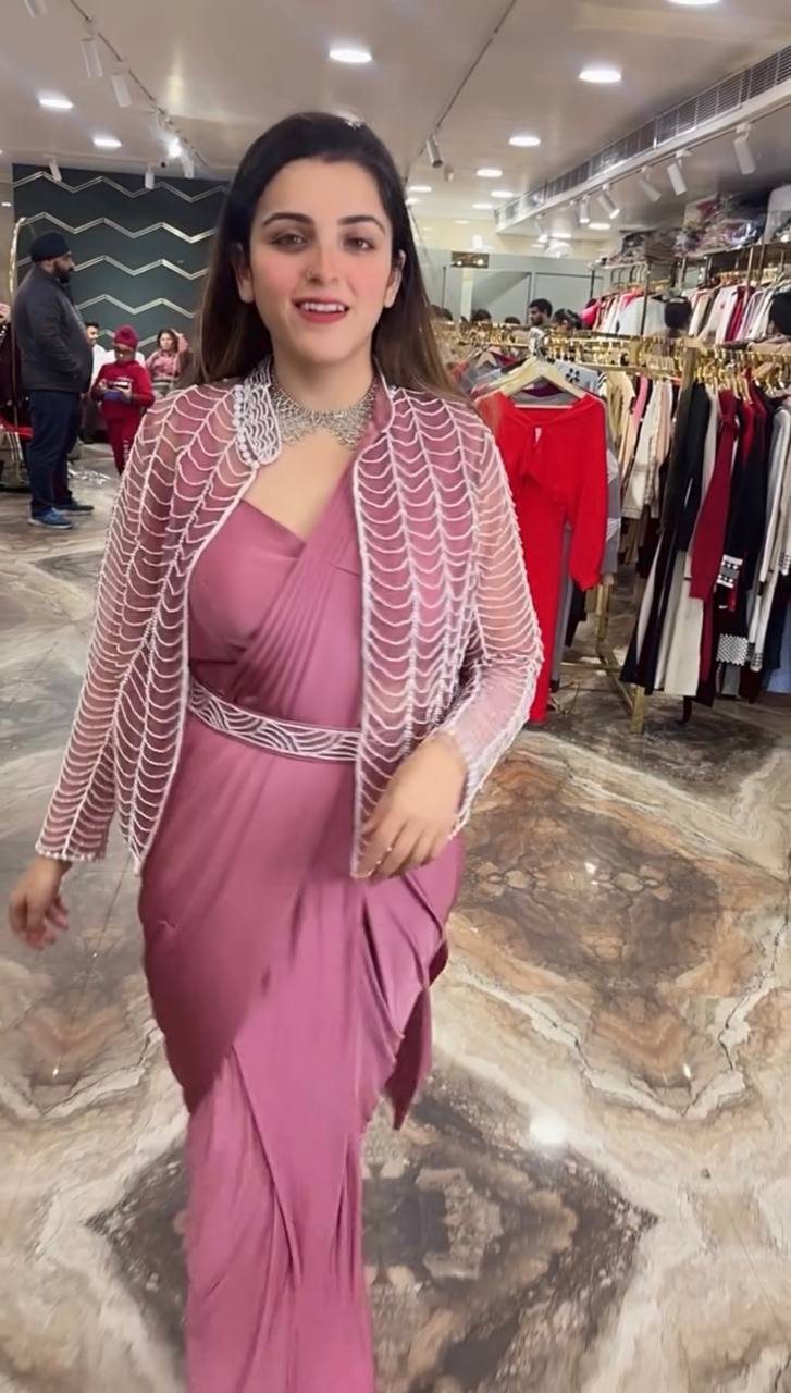 New Superhit Indo-Western Ready-to-Wear Saree
