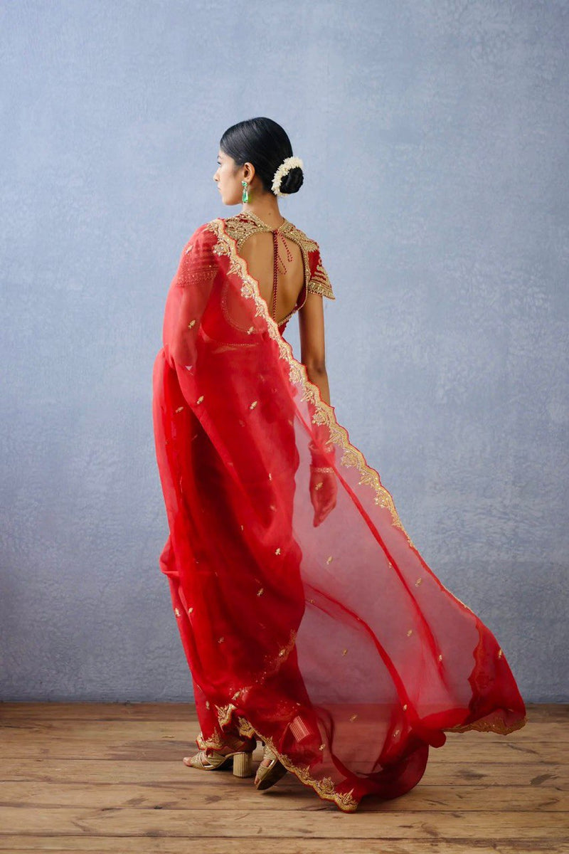 Designer Saree in Heavy Organza Silk