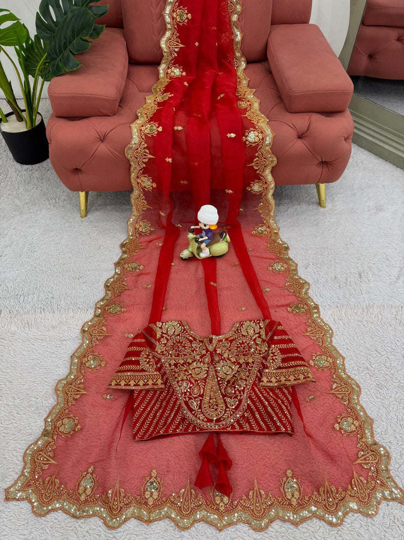 Designer Saree in Heavy Organza Silk
