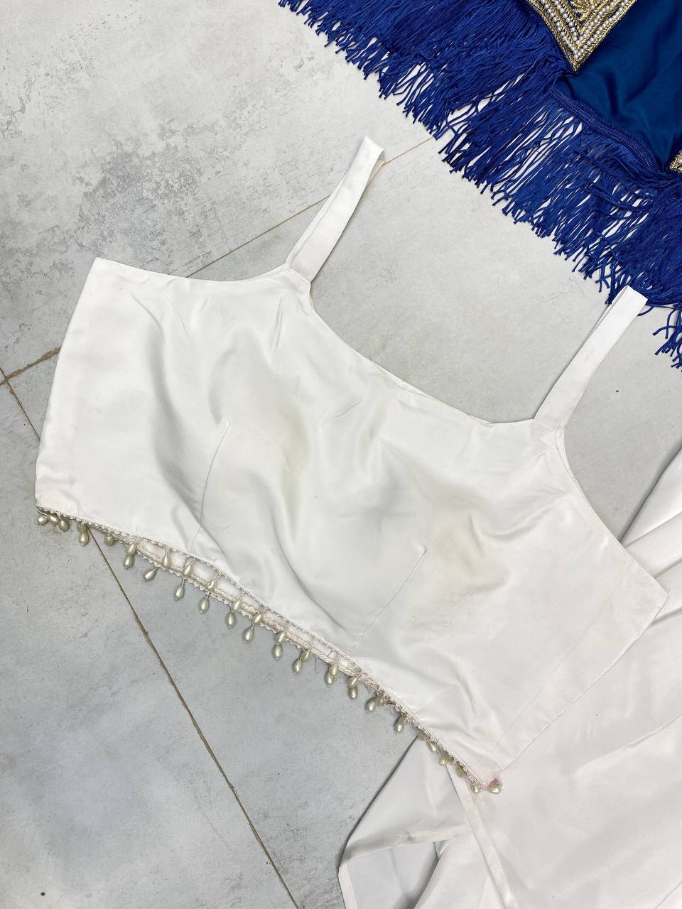 New 3-Piece Western Draped Dhoti Set with Koti