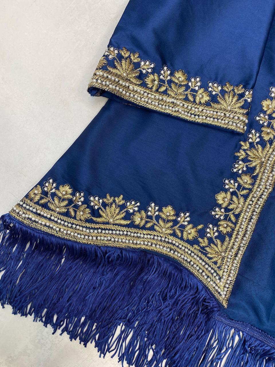 New 3-Piece Western Draped Dhoti Set with Koti