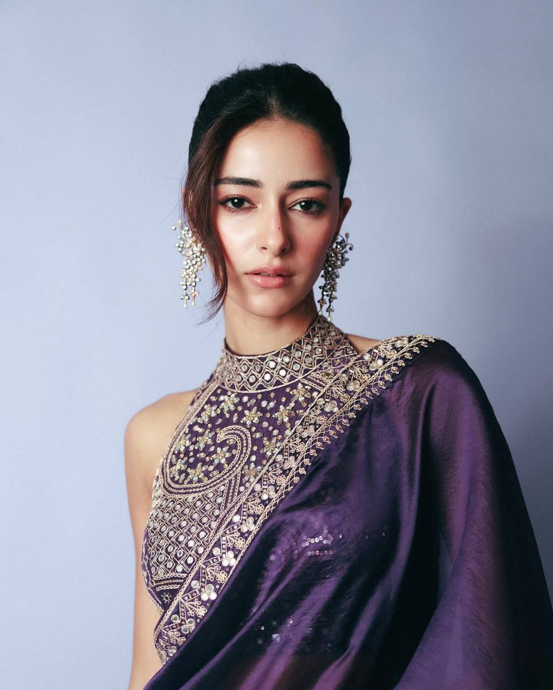 Bollywood Celebrity Sequin Saree Collection by Nilormy