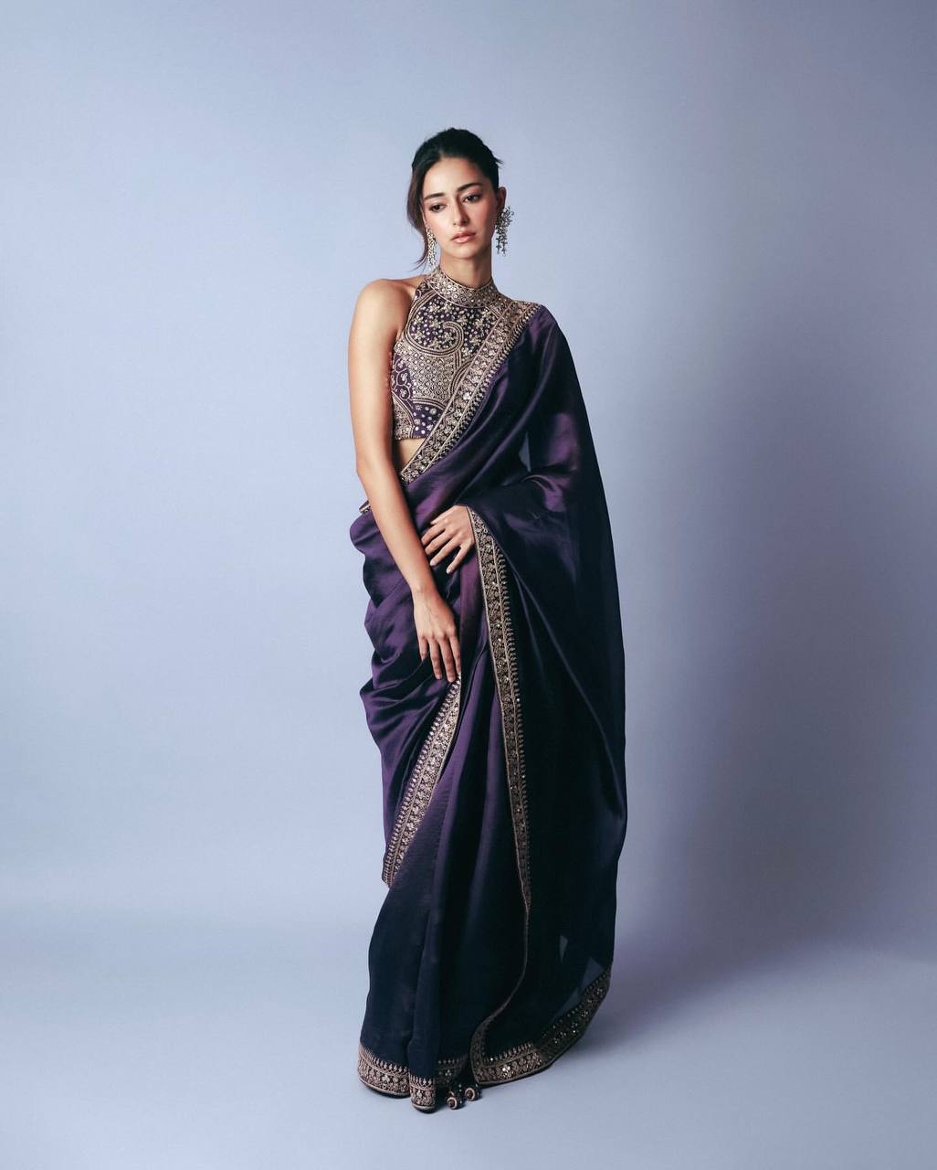 Bollywood Celebrity Sequin Saree Collection by Nilormy
