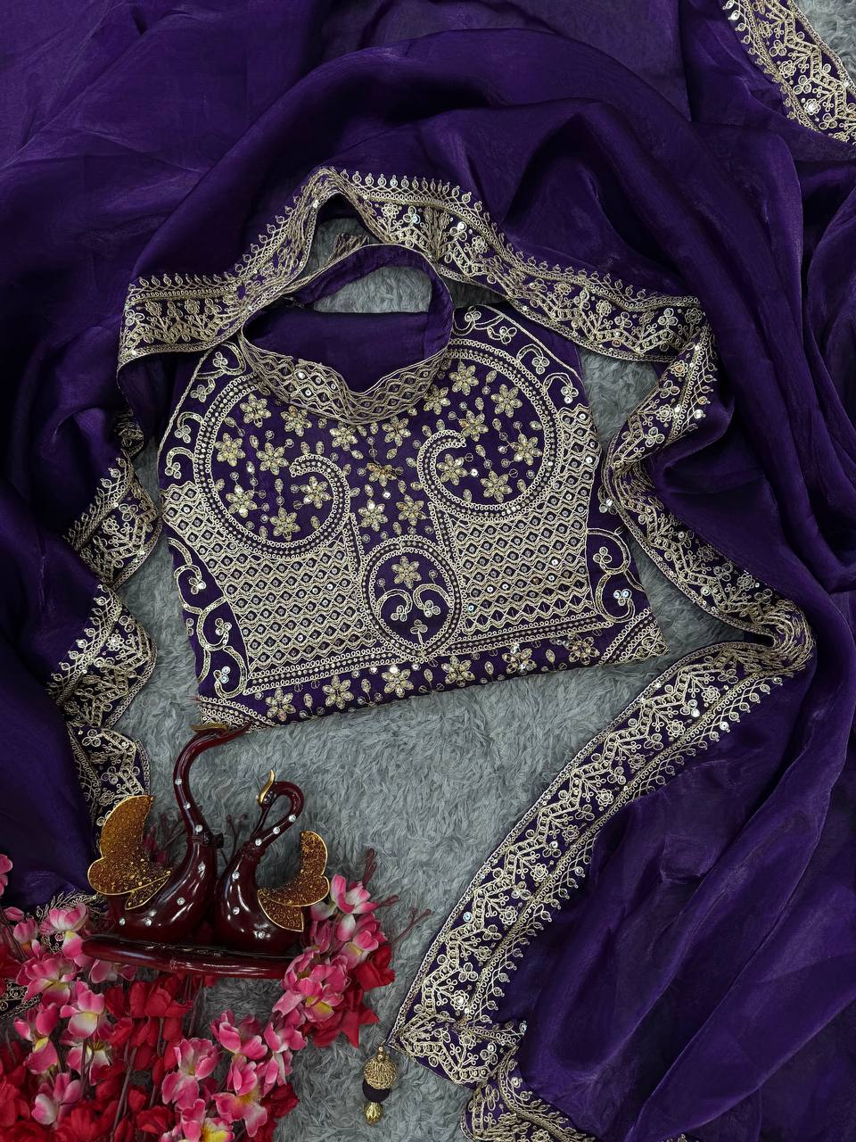 Bollywood Celebrity Sequin Saree Collection by Nilormy