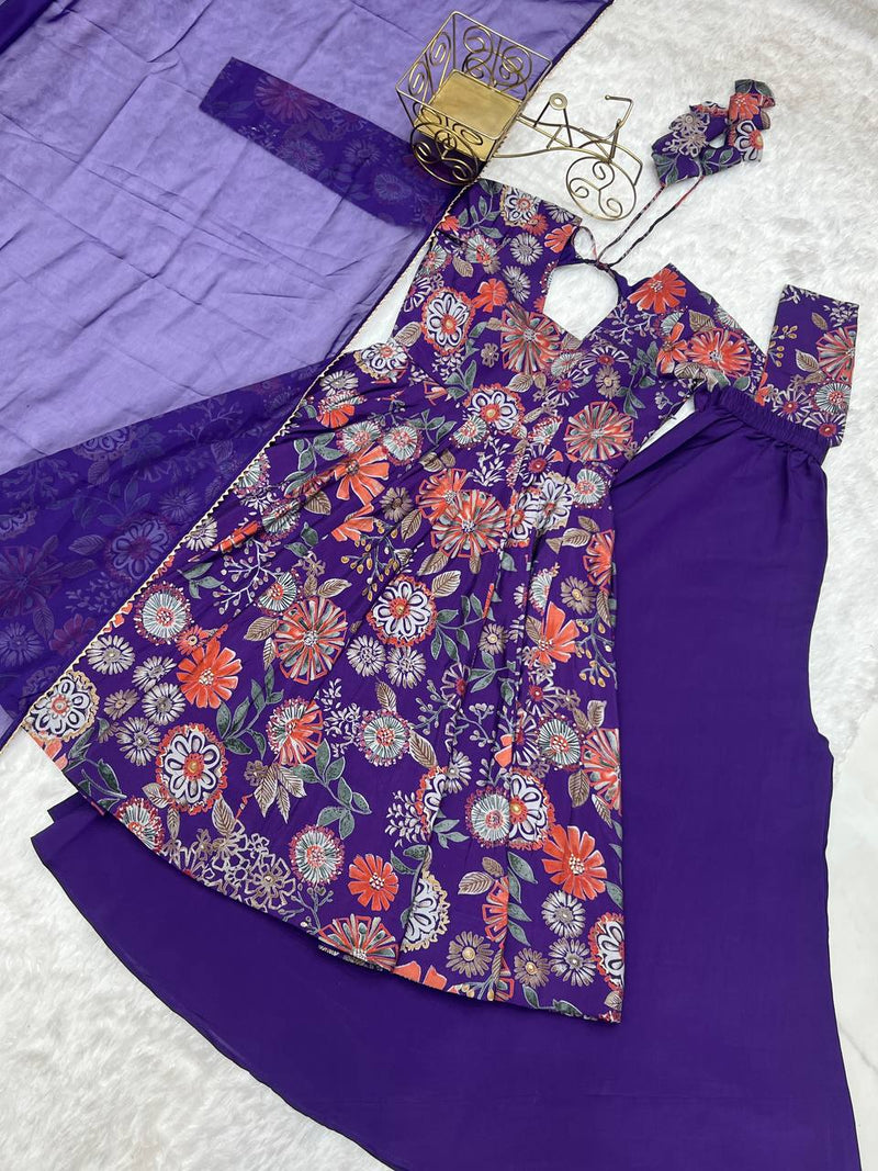 Pure Romansilk Chanderi Kediya Kurta Set