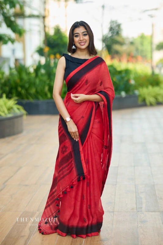 Soft Lilan Slab Saree with Rich Jacquard Work