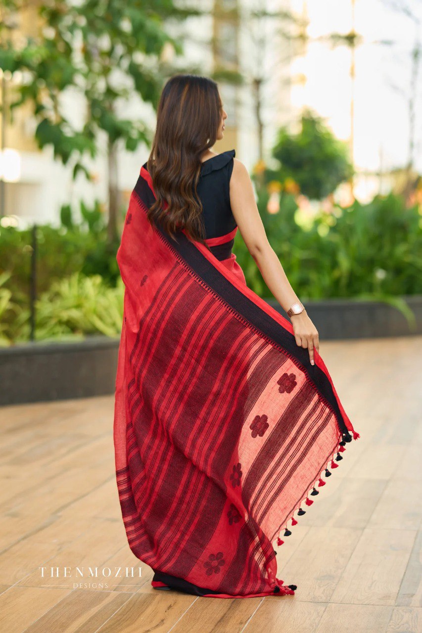 Soft Lilan Slab Saree with Rich Jacquard Work