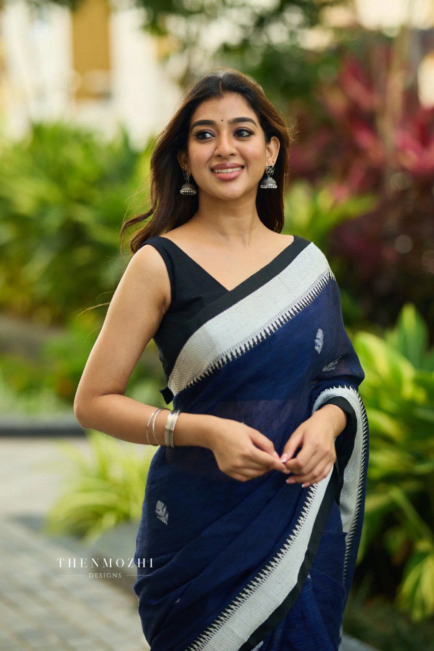 Soft Lilan Slab Saree with Rich Jacquard Work