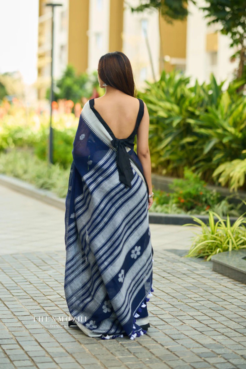 Soft Lilan Slab Saree with Rich Jacquard Work