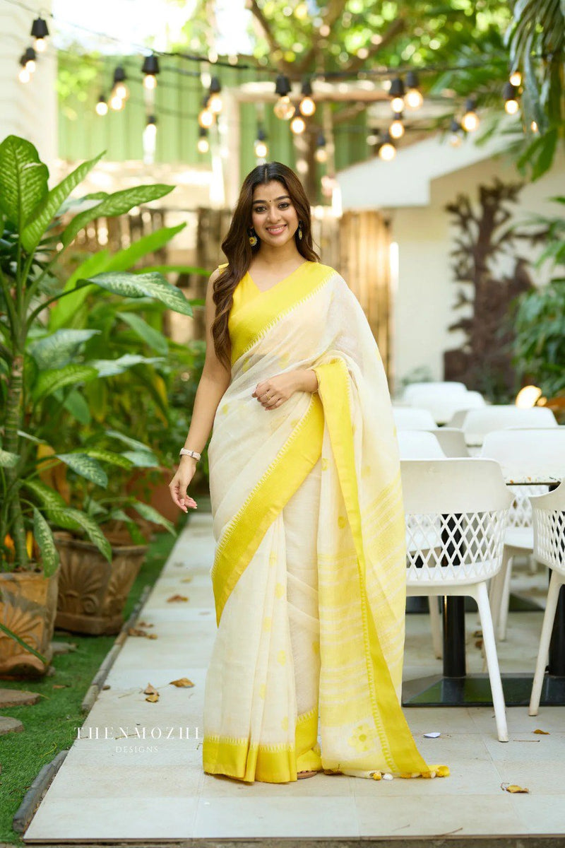 Soft Lilan Slab Saree with Rich Jacquard Work