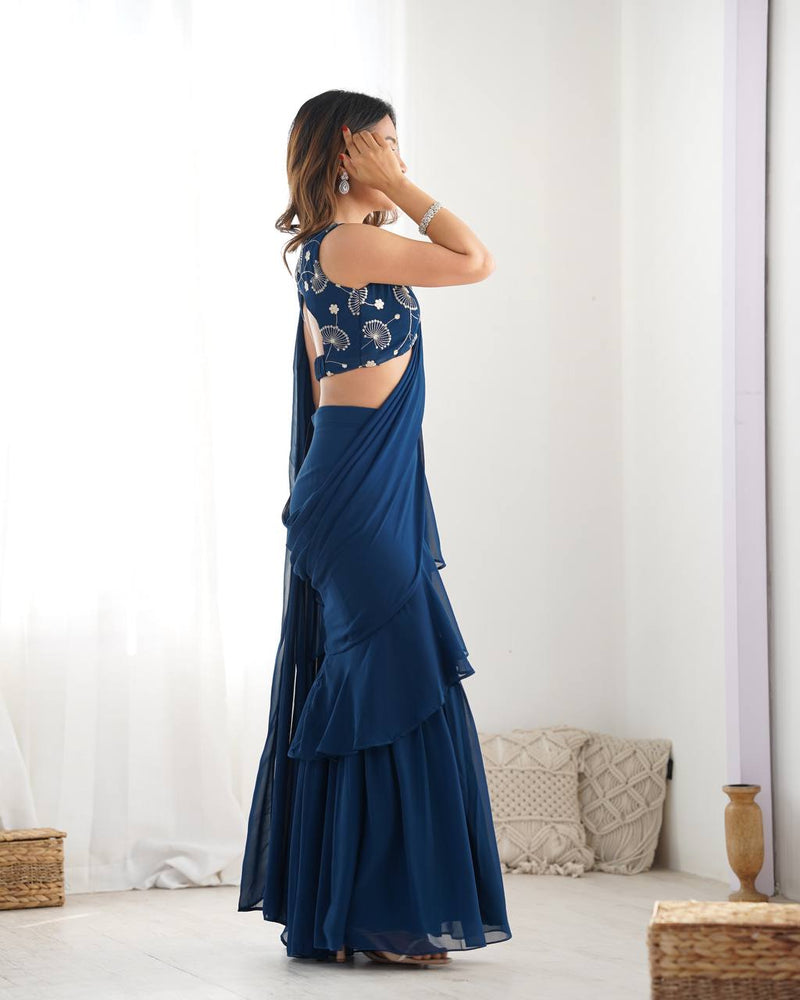 Ready to Wear Sharara Saree