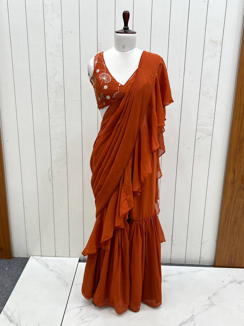 Ready to Wear Sharara Saree