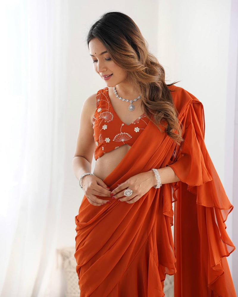 Ready to Wear Sharara Saree