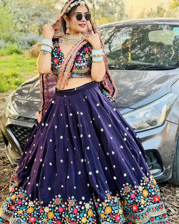 New Heavy Boutique Full-Stitched Lehenga Set in Faux Georgette