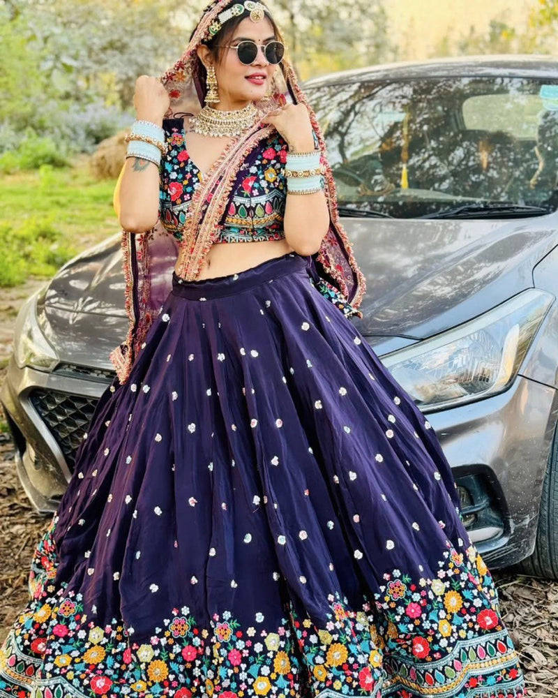 New Heavy Boutique Full-Stitched Lehenga Set in Faux Georgette