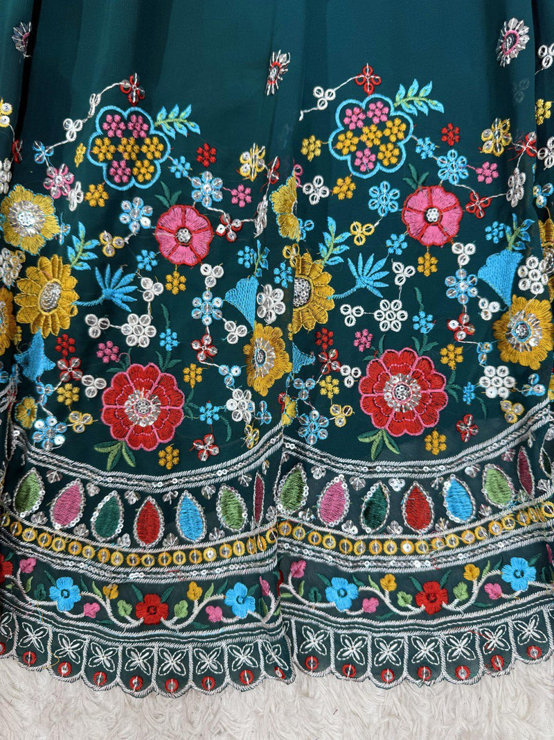 New Heavy Boutique Full-Stitched Lehenga Set in Faux Georgette