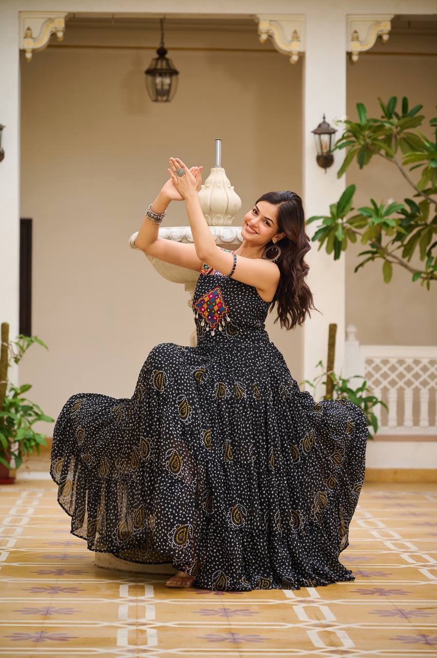 Navratri 12 Meter Flair Gamathi Gown