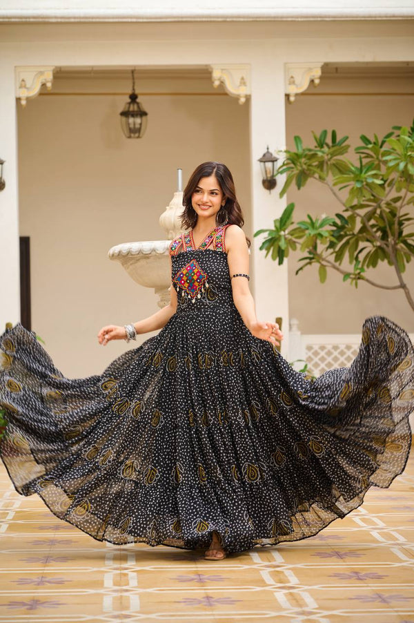 Navratri 12 Meter Flair Gamathi Gown