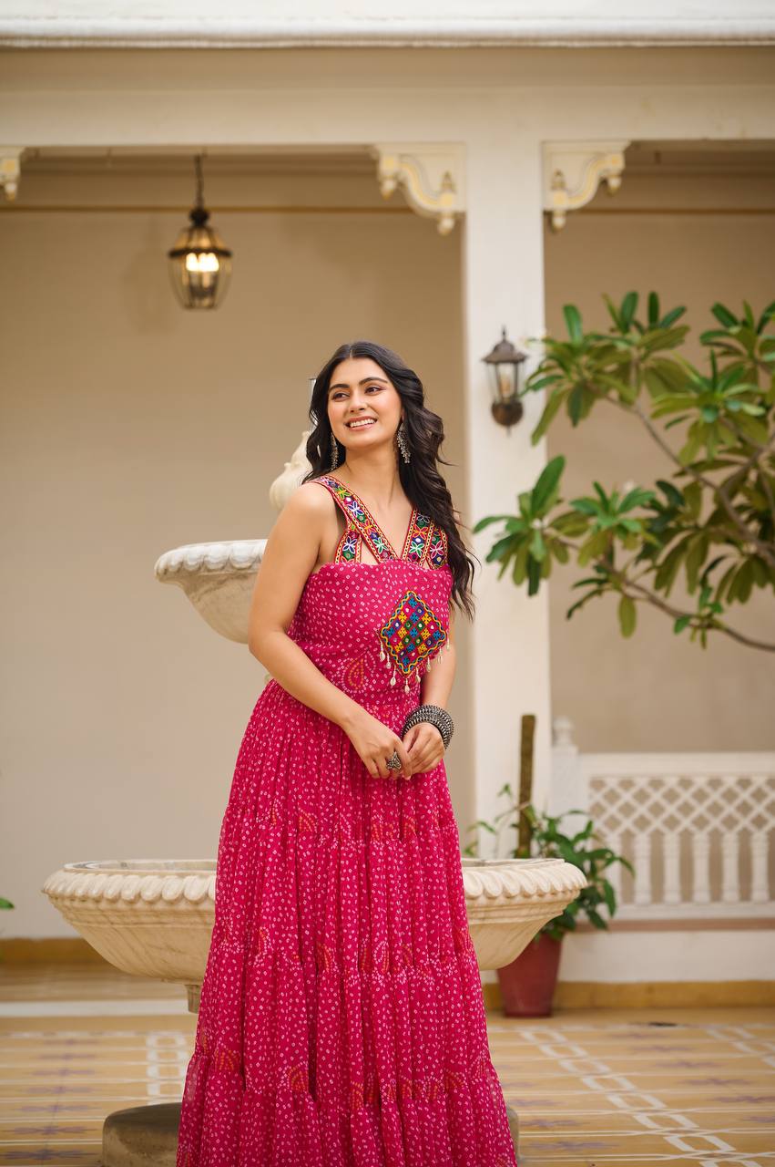 Navratri 12 Meter Flair Gamathi Gown