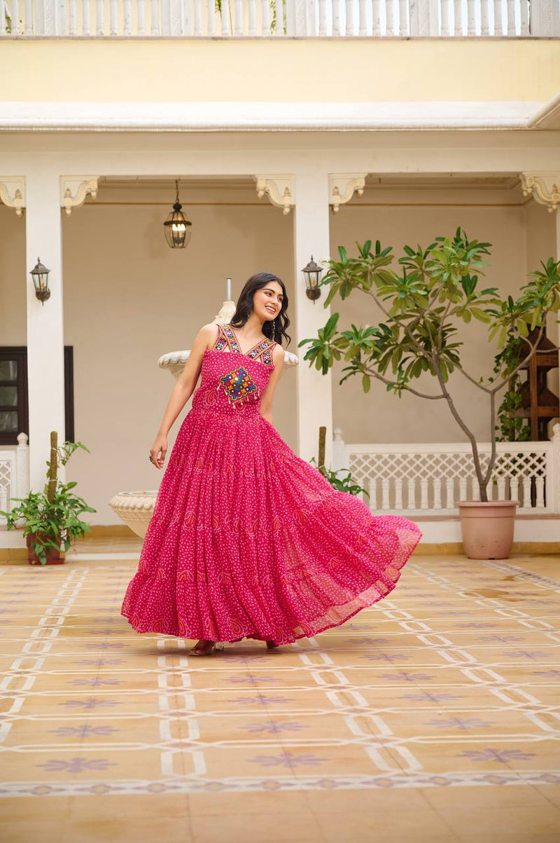 Navratri 12 Meter Flair Gamathi Gown