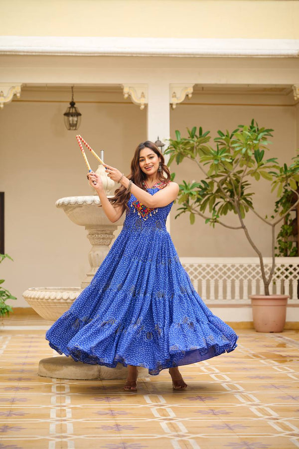 Navratri 12 Meter Flair Gamathi Gown