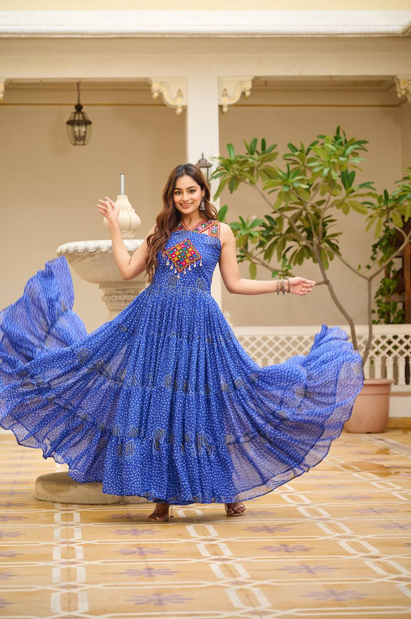 Navratri 12 Meter Flair Gamathi Gown